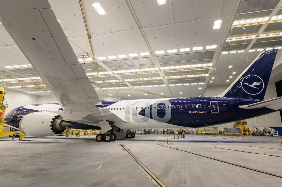 lufthansa 100 livery