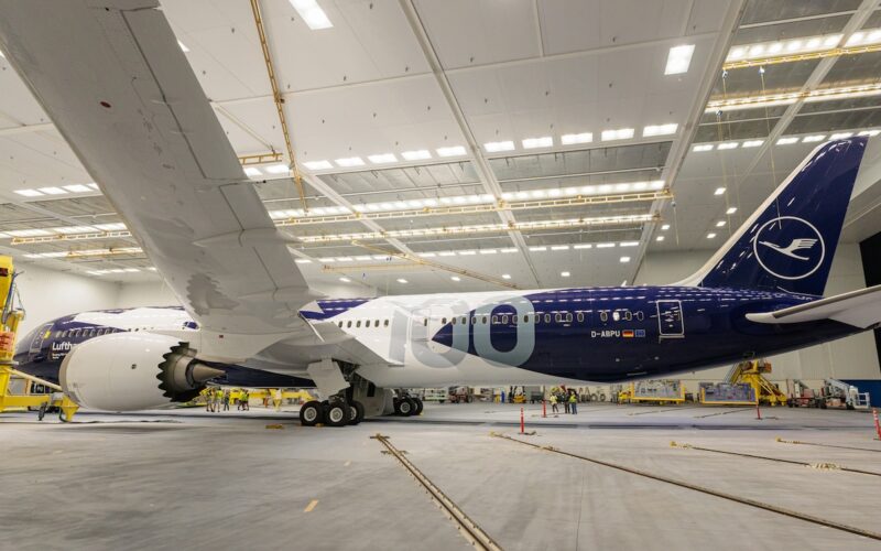 lufthansa 100 livery