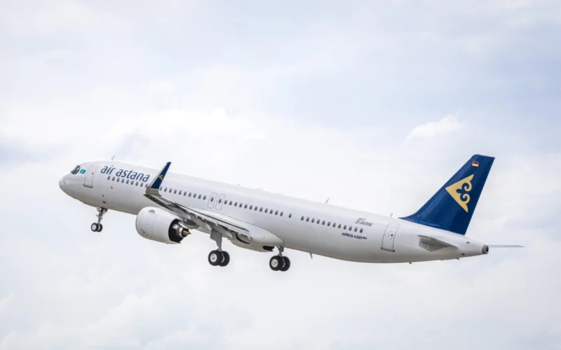 Air Astana A321LR aircraft