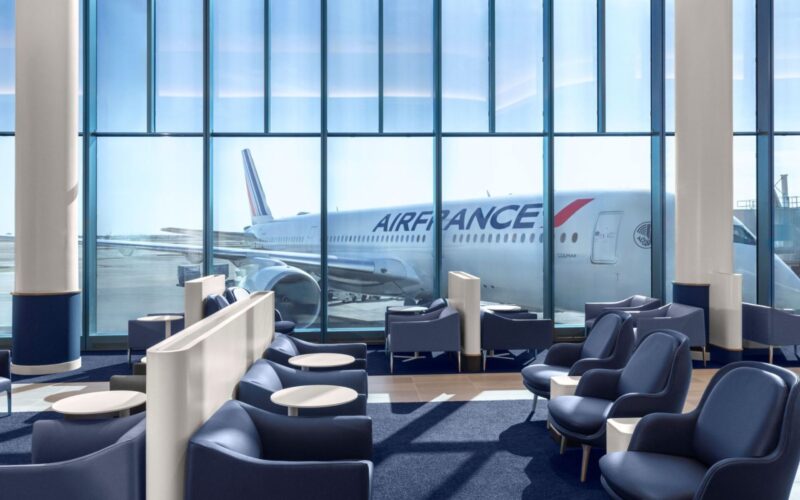 Air France ORD lounge