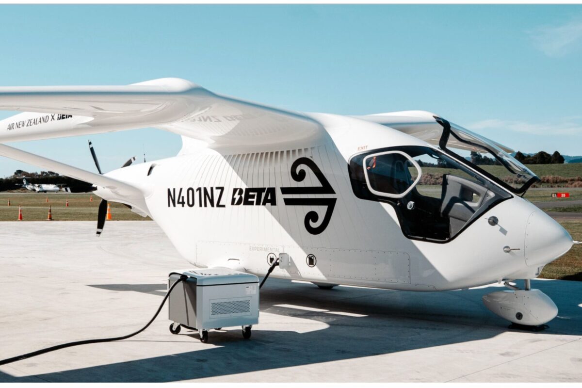 Air NZ Electric aircraft