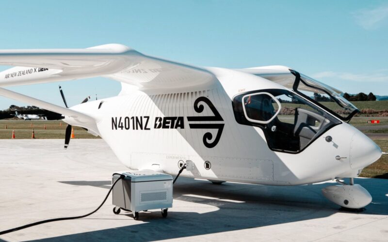Air NZ Electric aircraft