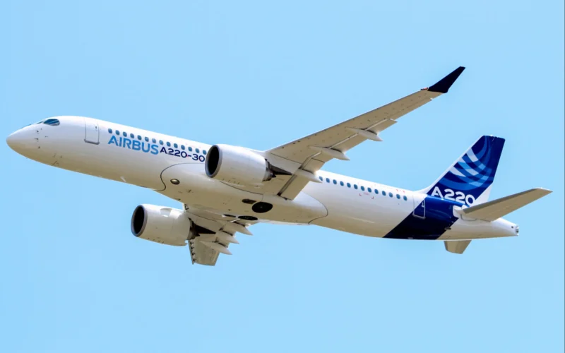 Airbus A220 aircraft