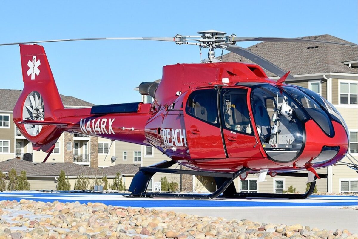 Airbus H130 helicopter