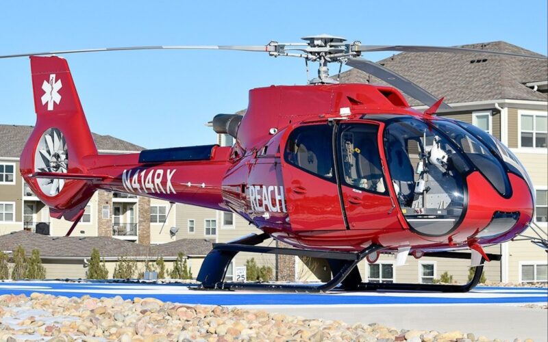 Airbus H130 helicopter