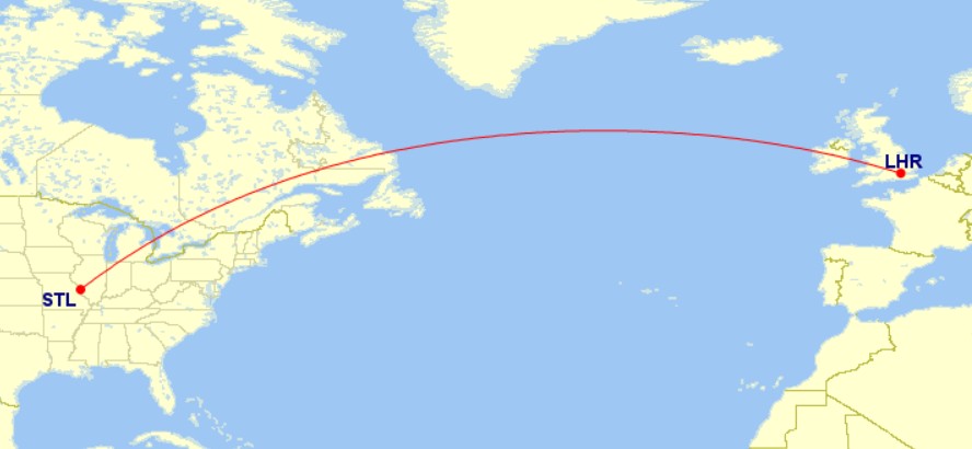 BA route