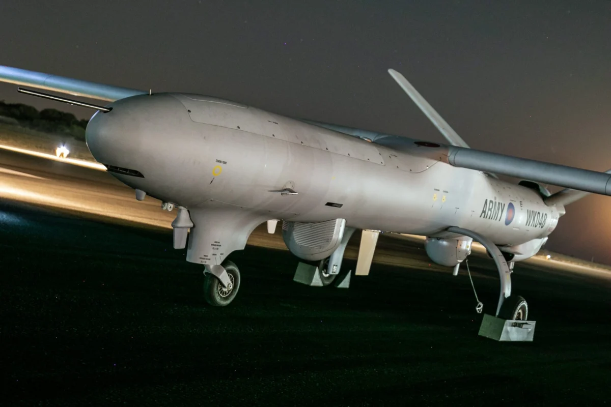 British Army Watchkeeper UAV at RAF Akrotiri British Army Watchkeeper UAV at RAF Akrotiri