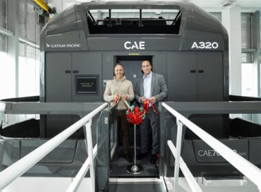 Cathay new A320 simulator CAE