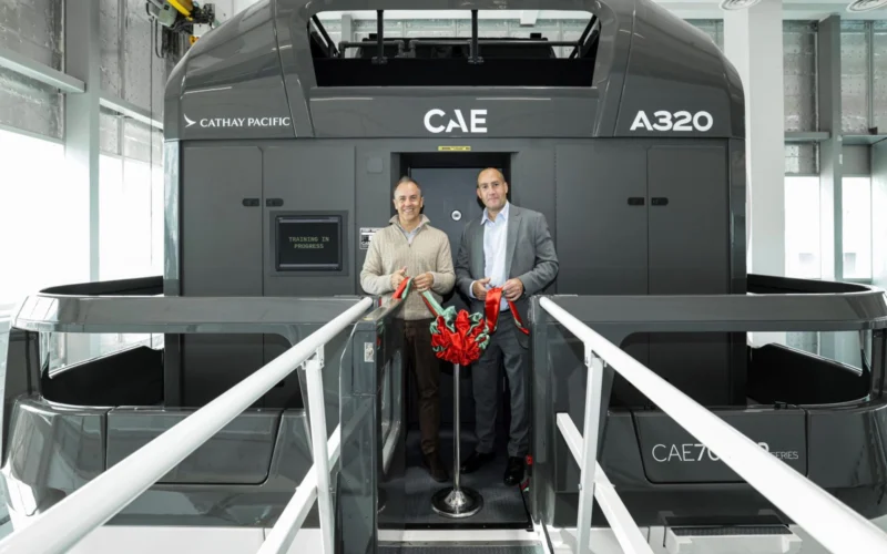 Cathay new A320 simulator CAE