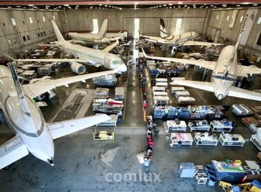 Comlux America main hangar