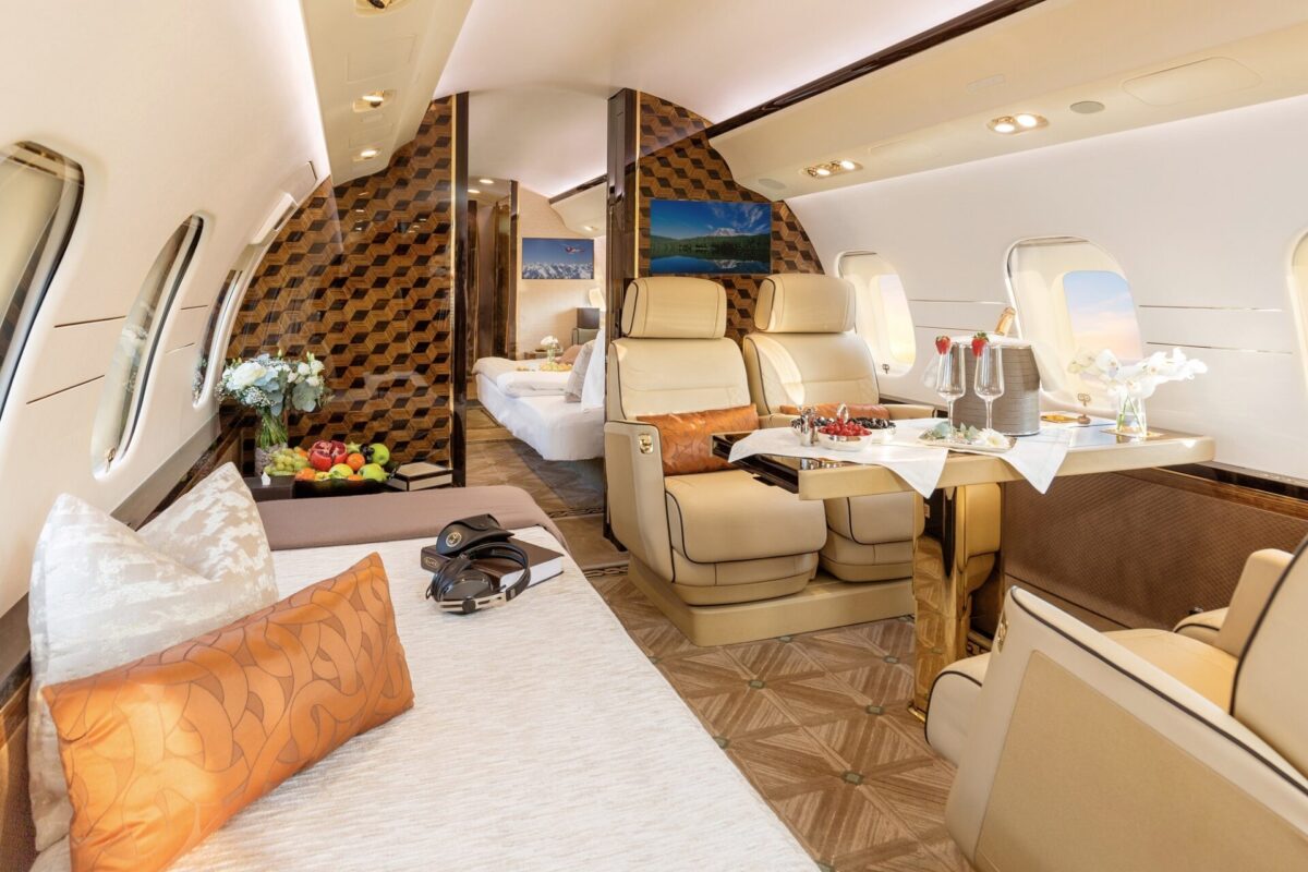 Comlux aircraft interior