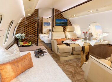 Comlux aircraft interior