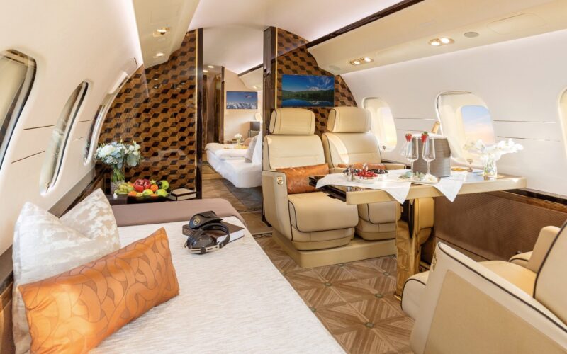 Comlux aircraft interior