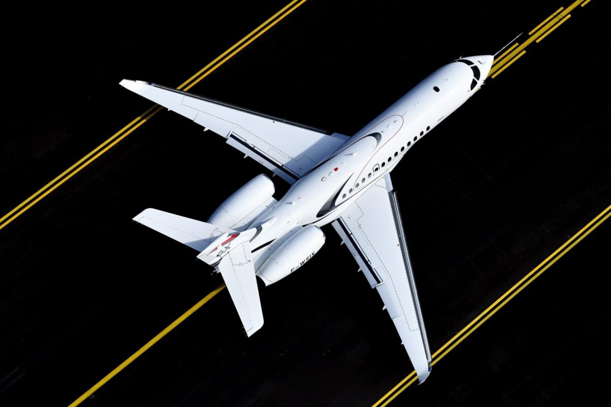 Dassault Falcon 6X London City Airport