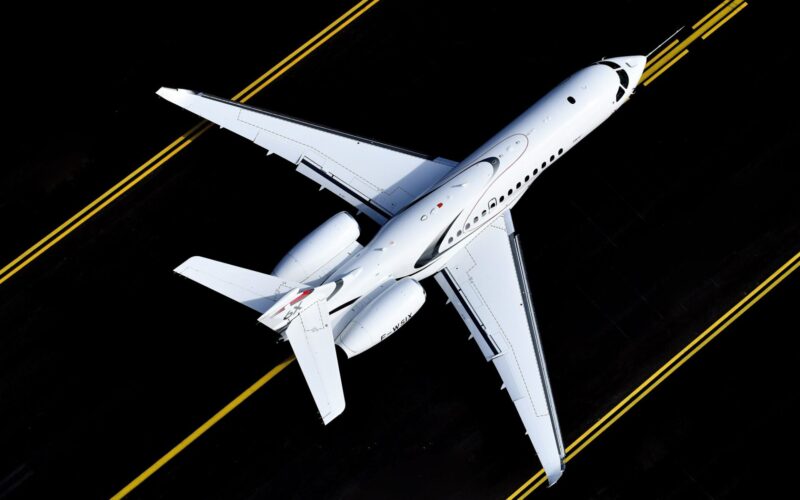 Dassault Falcon 6X London City Airport