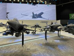 Dassault Rafale models at Paris Air Show 2023