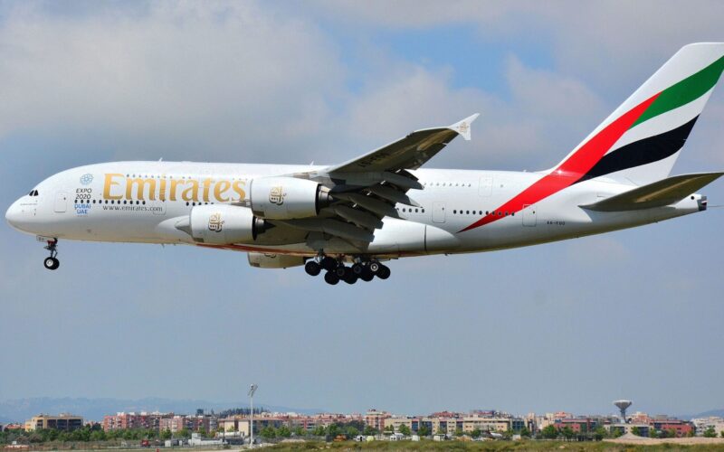 Emirates A6 EOO Airbus A380