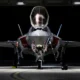 F 35 aircraft in hangar