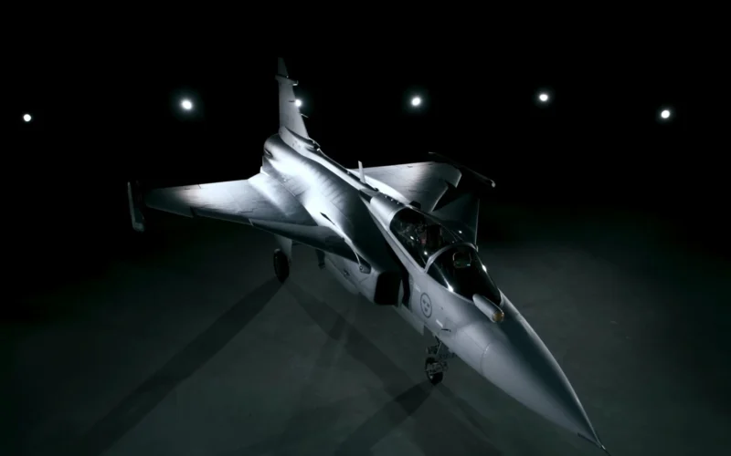 Saab Gripen E fighter jet