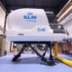KLM Airbus A350 CAE flight simulator