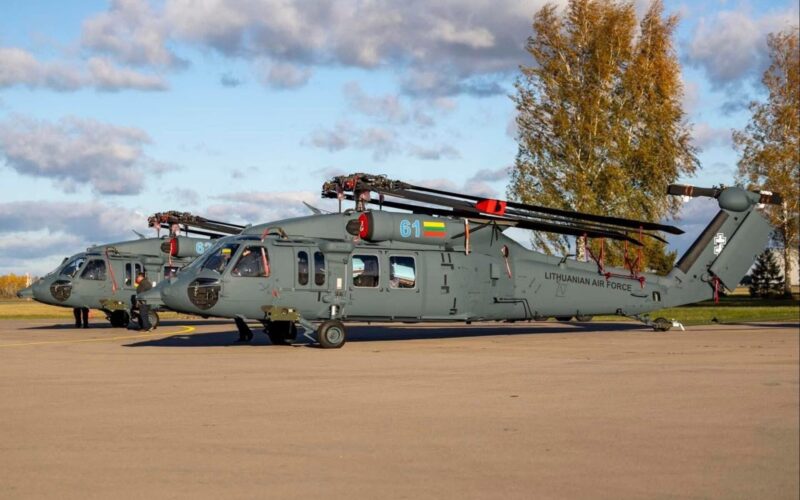 Sikorsky UH 60M Black Hawk helicopters