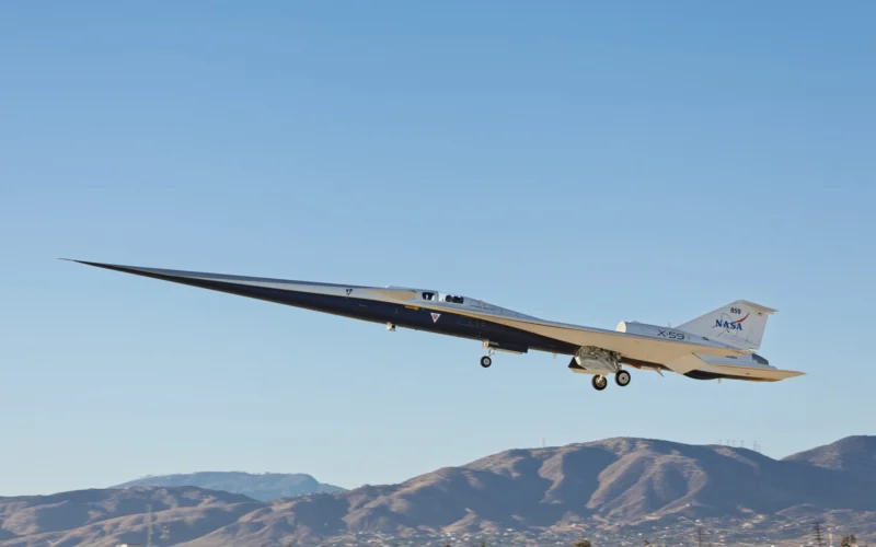 X 59 First Flight