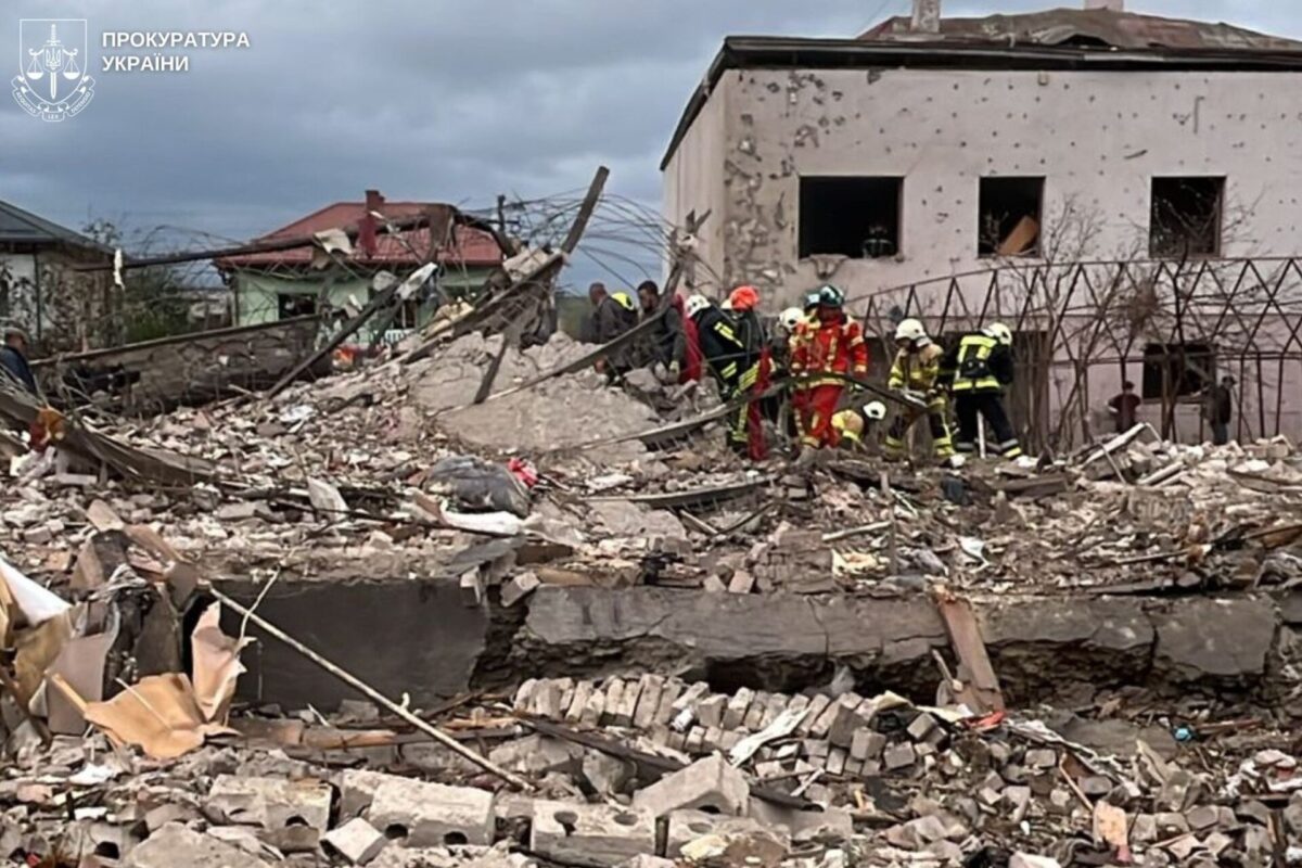 Lviv hit by largest Russian drone and missile attack Lviv hit by largest Russian drone and missile attack