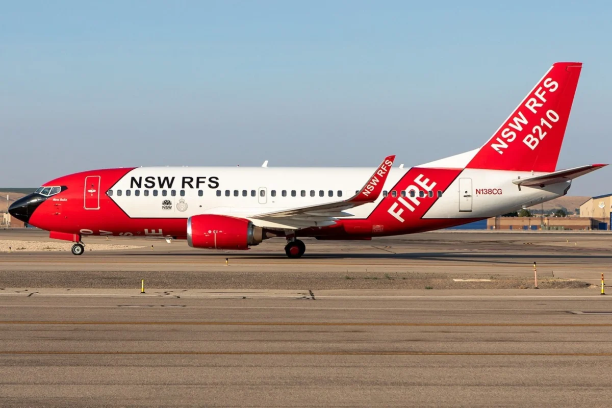 NSW Rural Fire Service Boeing 737 3H4 NSW Rural Fire Service Boeing 737 3H4