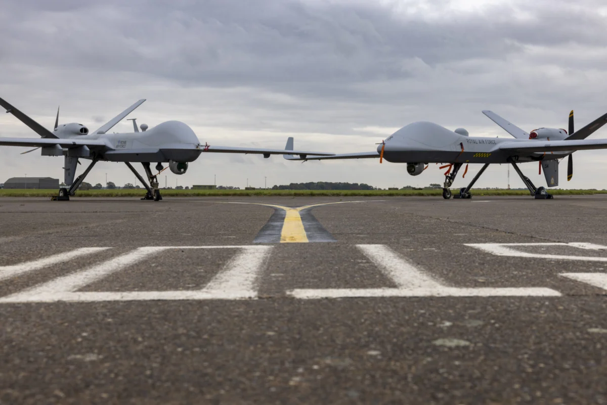 RAF MQ 9A Reaper replaced by MQ 9B Protector RAF MQ 9A Reaper replaced by MQ 9B Protector