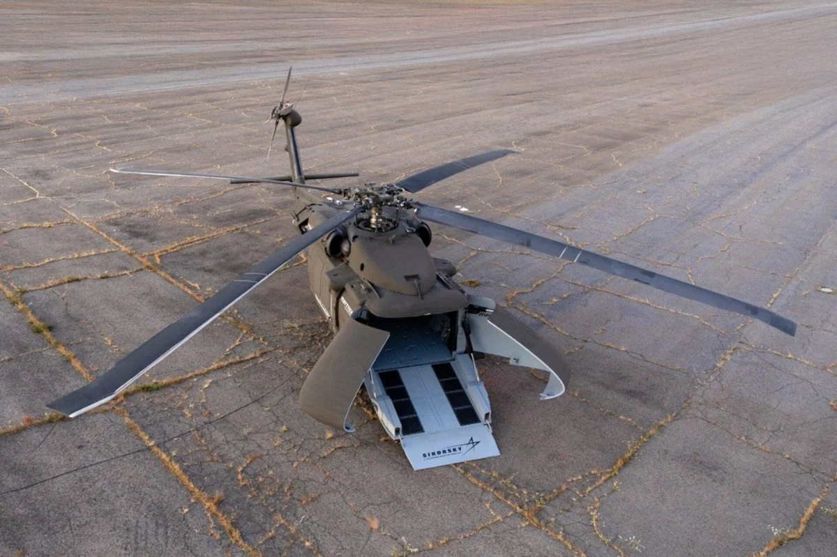 Sikorsky S 70UAS U Hawk autonomous helicopter Sikorsky S 70UAS U Hawk autonomous helicopter