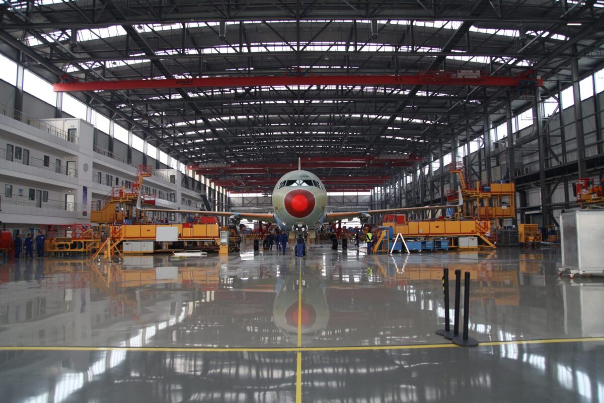 Airbus Tianjin Final Assembly Line Airbus Tianjin Final Assembly Line