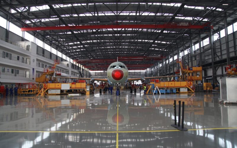 Airbus Tianjin Final Assembly Line