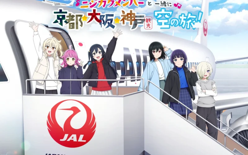 Japan Airlines promotes regional tourism using anime
