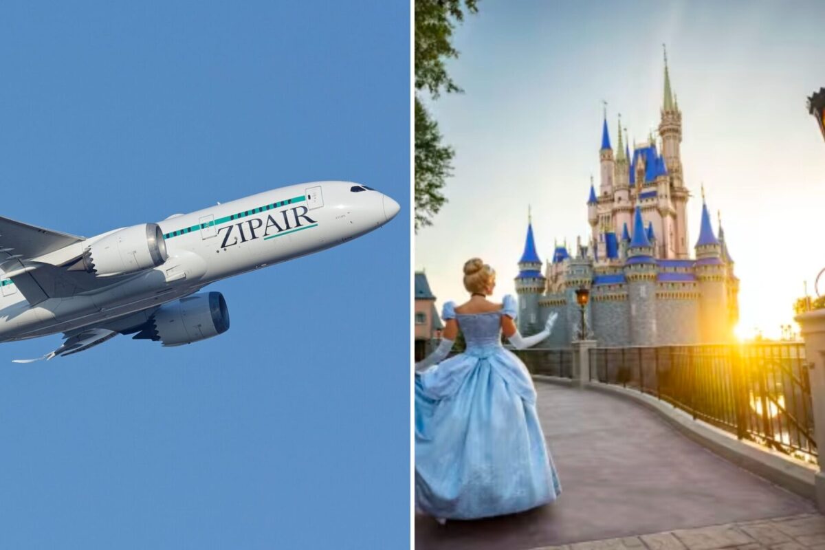 ZIPAIR 787 Disney