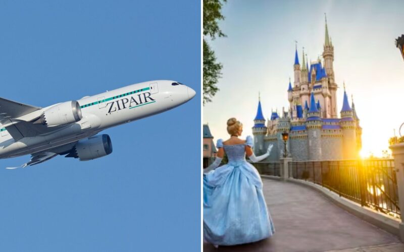 ZIPAIR 787 Disney