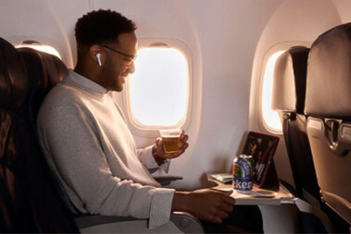 air canada offers free beer wine snacks on all flights