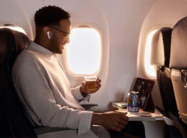 air canada offers free beer wine snacks on all flights