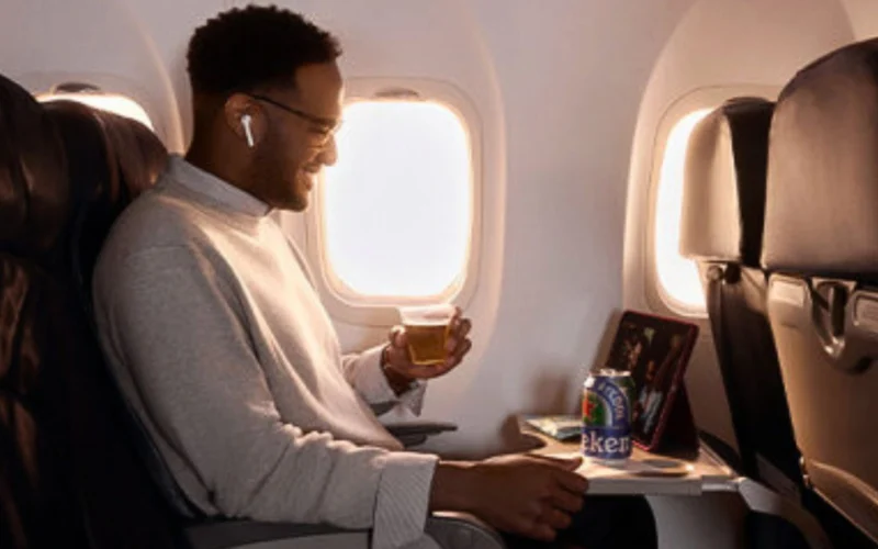 air canada offers free beer wine snacks on all flights