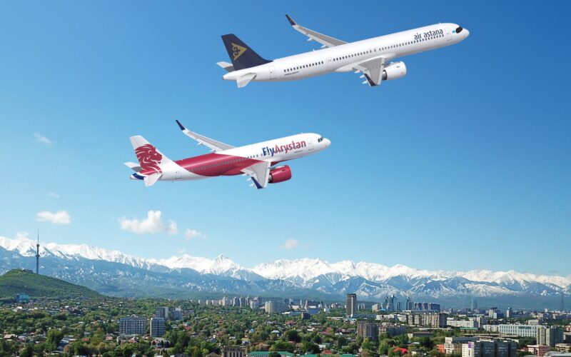 Air Astana FlyArystan A320neo Air Astana FlyArystan A320neo