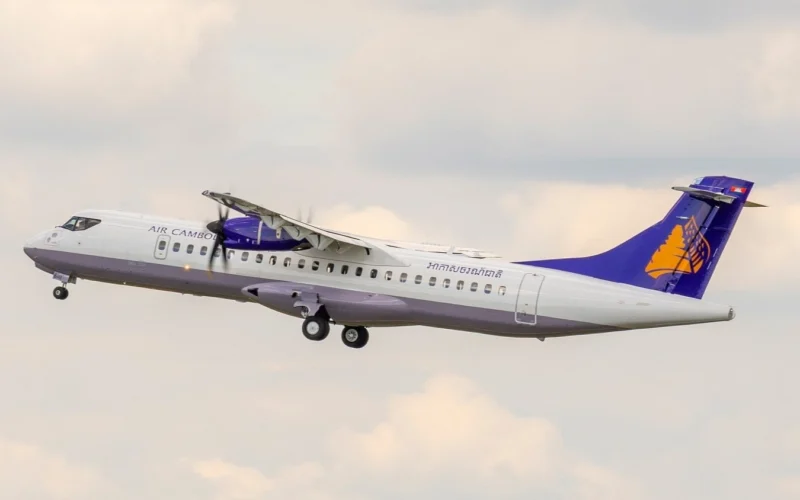 Air Cambodia ATR 72 aircraft