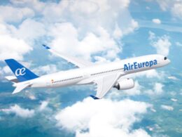 Air Europa A350 900 aircraft