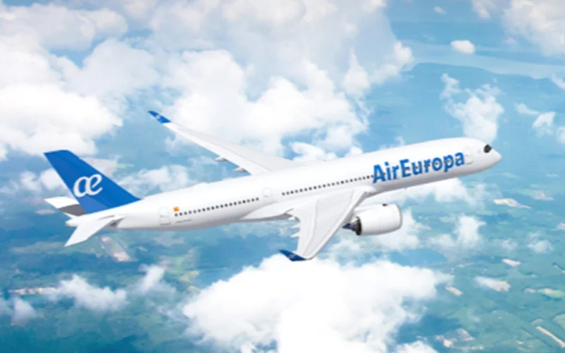 Air Europa A350 900 aircraft