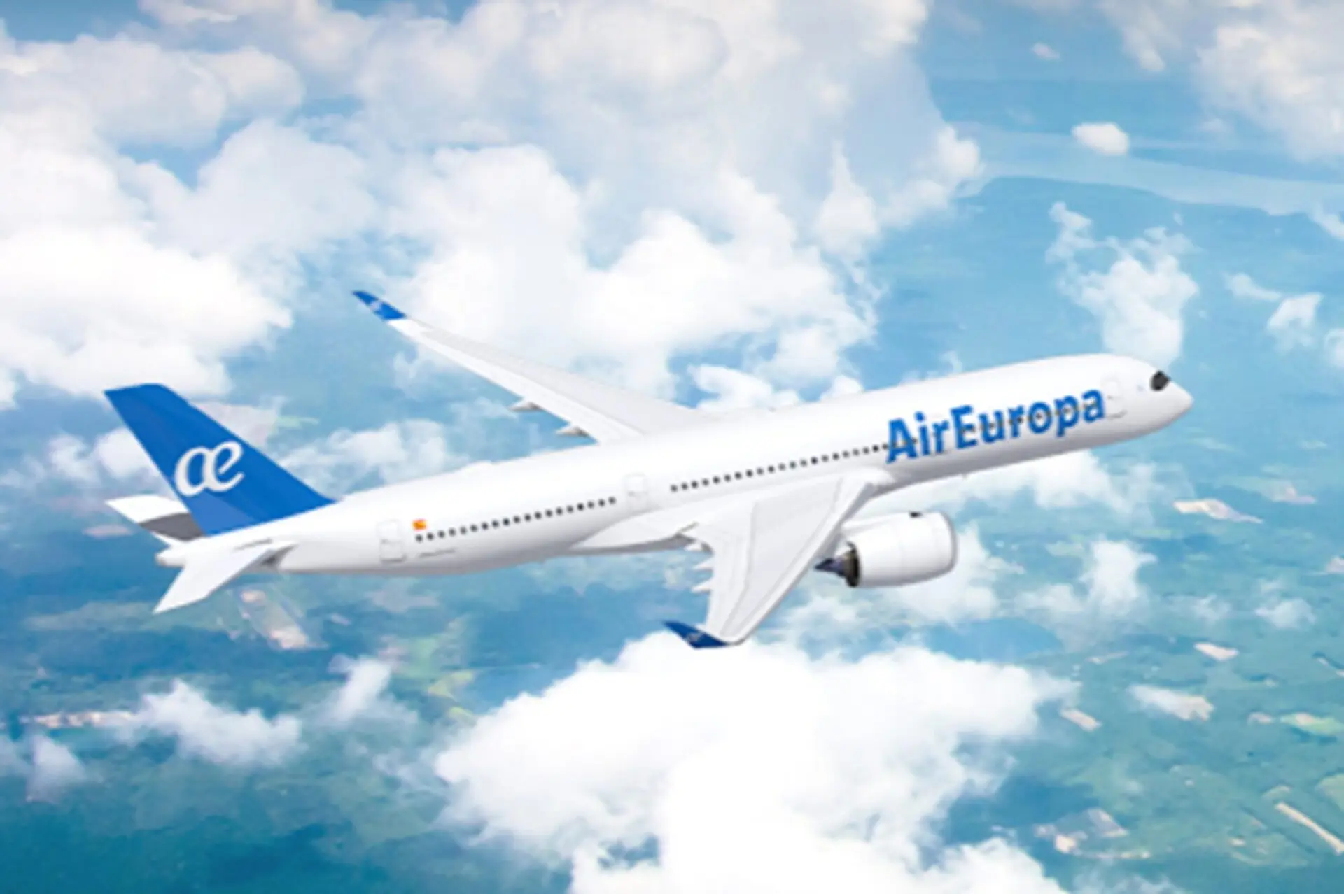 Air Europa A350 900 aircraft