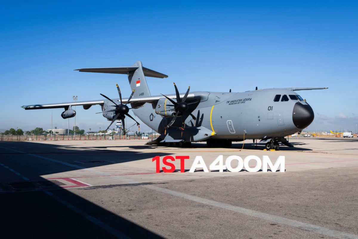 Airbus A400M military transport aircraft