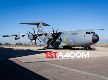 Airbus A400M military transport aircraft