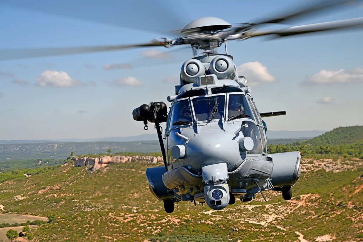 Airbus H225M helicopter Dubai Airshow Airbus H225M helicopter Dubai Airshow