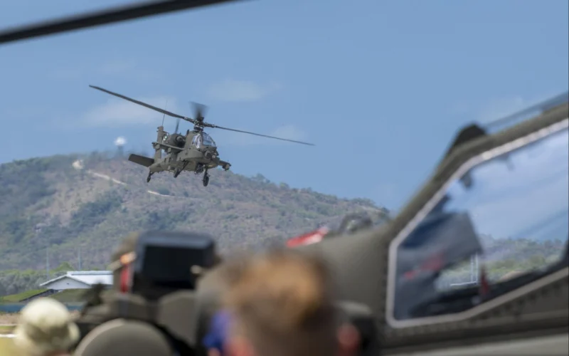 Australias AH 64E Apache attack helicopter