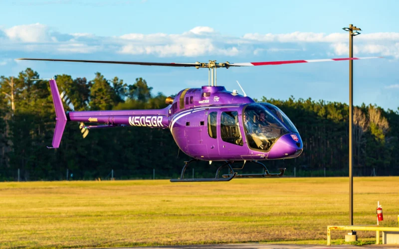 Bell 505 belonging to Bell Textron