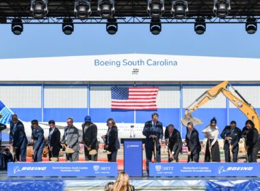 Boeing breaks ground on $1 billion 787 expansion in South Carolina