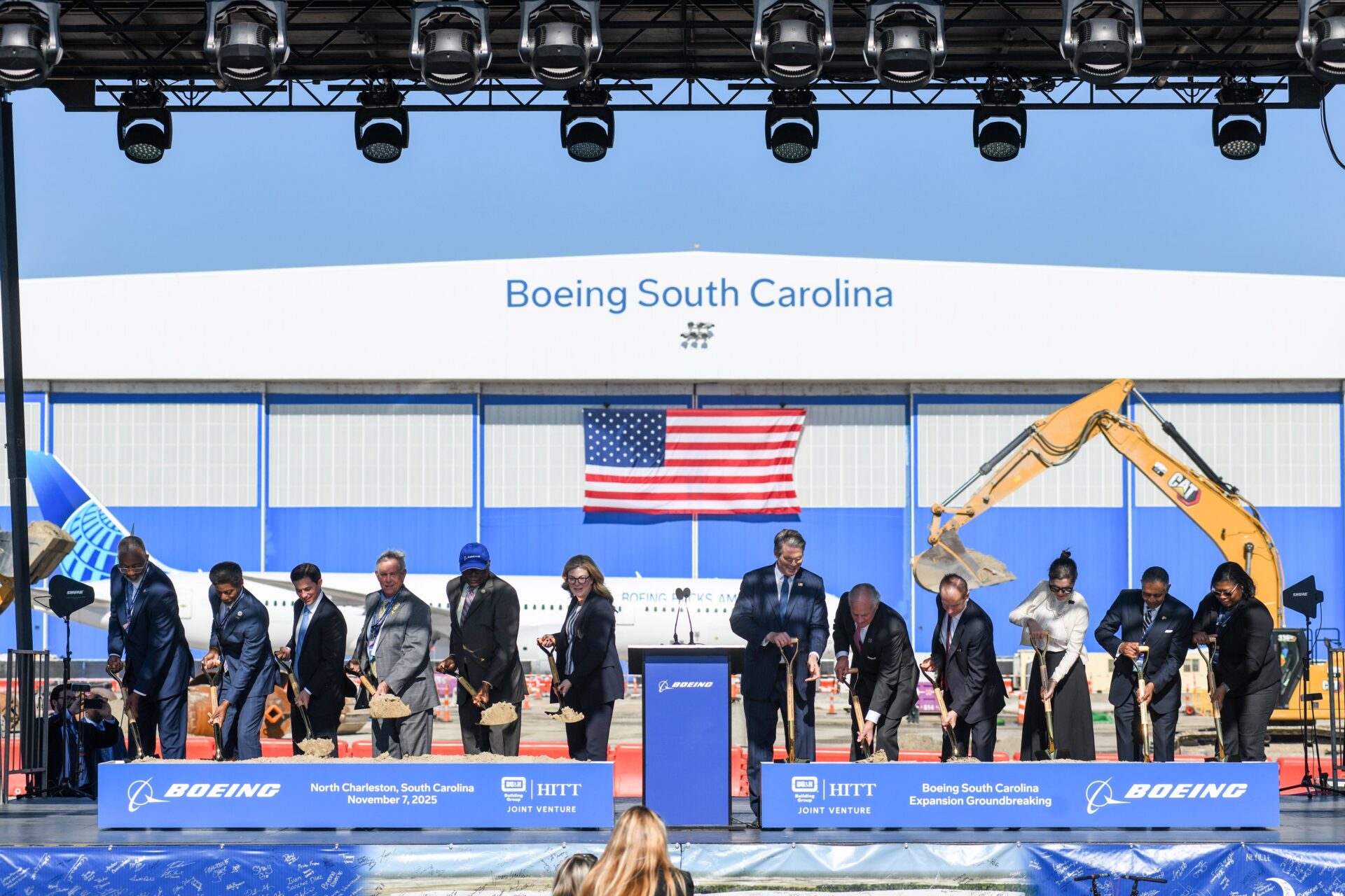 Boeing breaks ground on $1 billion 787 expansion in South Carolina